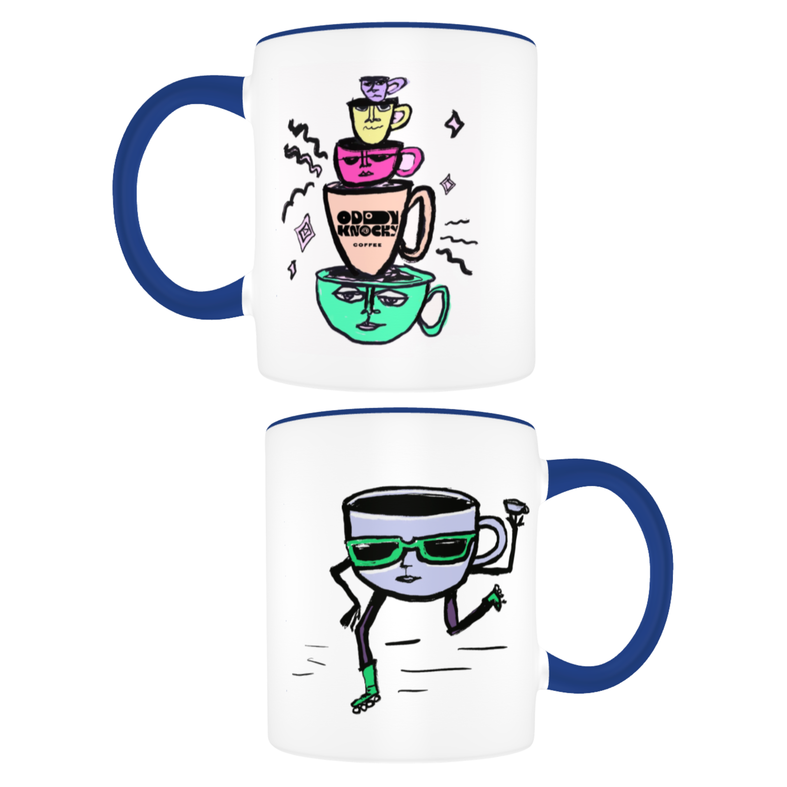 House Blend X Oddy Knocky Mug Bundle