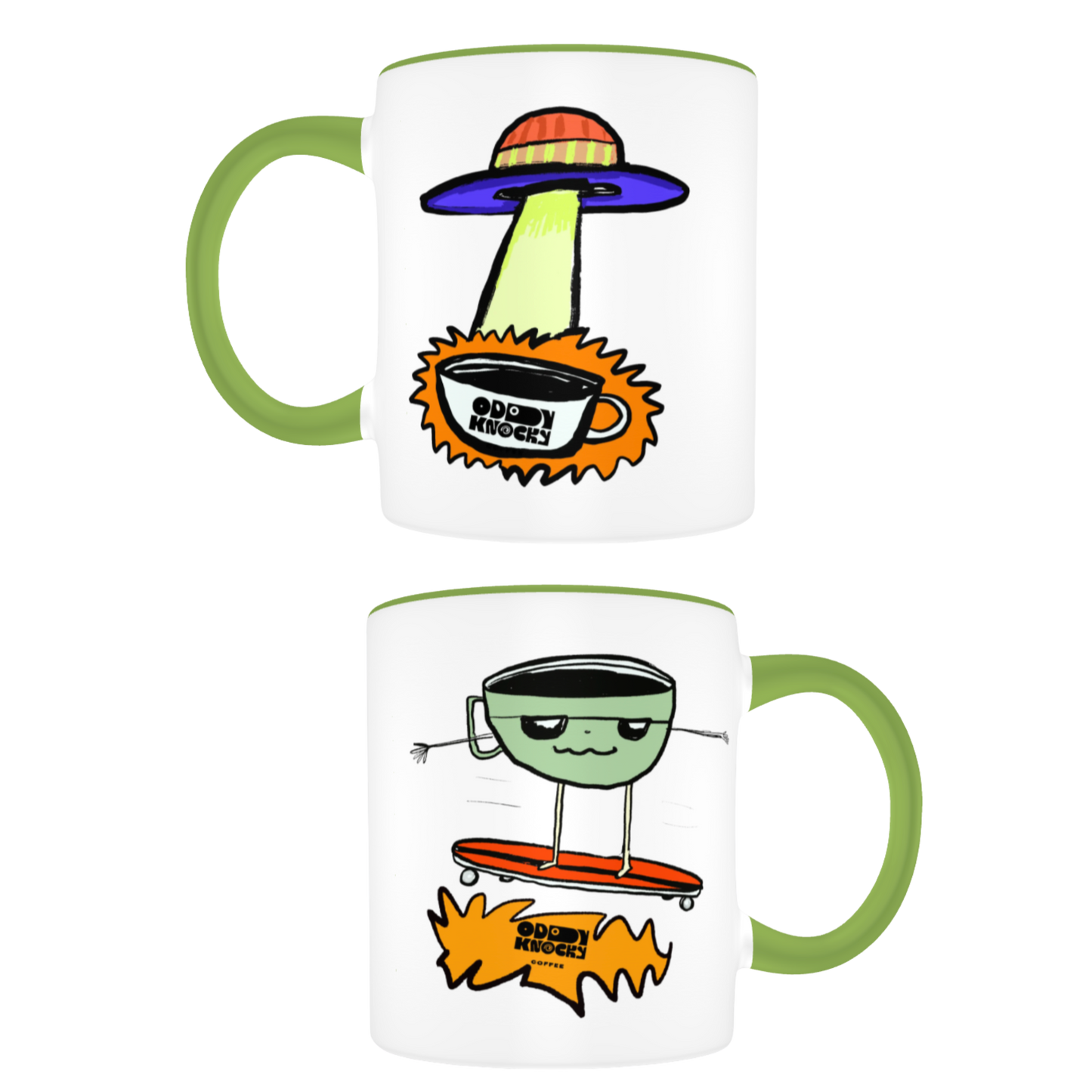 House Blend X Oddy Knocky Mug Bundle