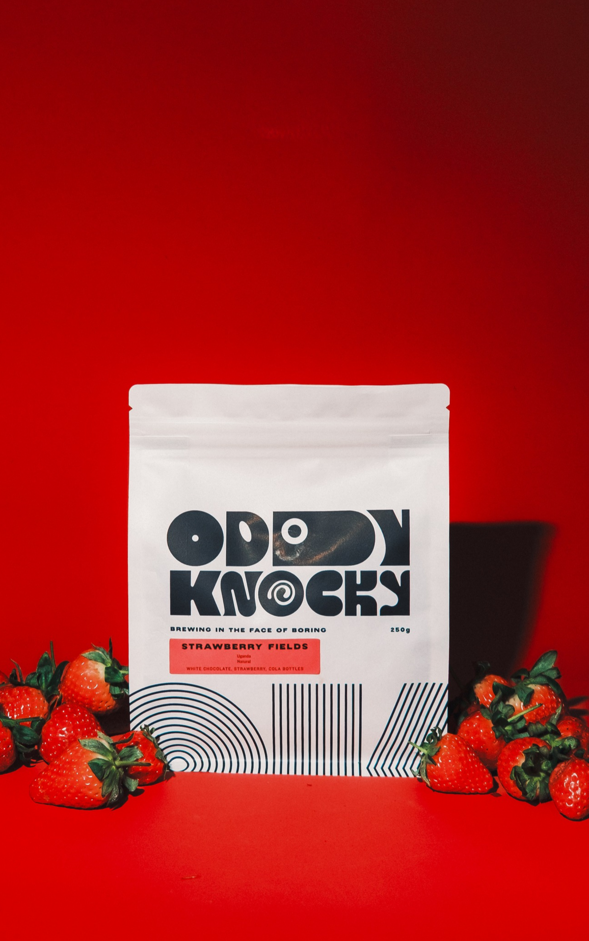Oddy Knocky Coffee Speciality Coffee Strawberry Fields Coffee Bag